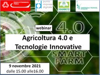 09 11 2021 Agricoltura 4.0 e tecnologie innovative