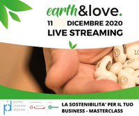 11 12 2020 Seminario "Earth&Love: la sostenibilità nel Business"