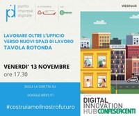 13 11 2020 webinar "Lavorare oltre l'ufficio, verso nuovi spazi di lavoro - Tavola Rotonda"