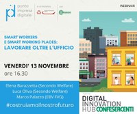 13 11 2020 webinar "Smart Workers e Smart Working Places: Lavorare oltre l'ufficio"