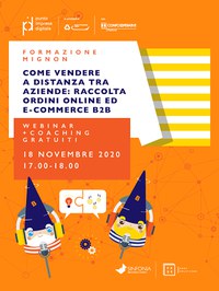 18 11 2020 Come vendere a distanza tra aziende: raccolta ordini online ed e-commerce B2B