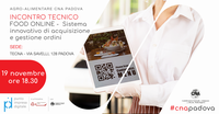 19 11 2020 Food online - Sistema innovativo di acquisizione e gestione ordini per la ristorazione