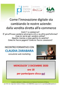 02 12 2020 Come l'innovazione digitale sta cambiando le nostre aziende: dalla vendita diretta all'e-commerce