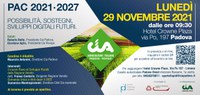 29 11 2021 PAC 2021-2027: Possibilità, Sostegni, Sviluppi digitali futuri