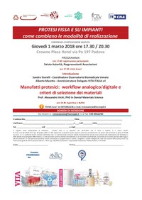 PROTESI FISSA E SU IMPIANTI  come cambiano le modalità di realizzazione