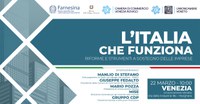 22 03 2019 "L'Italia che funziona" - Riforme e strumenti a sostegno delle imprese