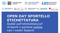 06 10 2020 Open Day 'Sportello Etichettatura e Sicurezza Prodotti'