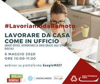 08 05 2020 #LavoriamodaRemoto - Lavorare da casa come in ufficio