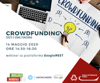 14 05 2020 Crowdfunding: cos'è e come funziona