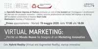 19 05 2020 Webinar Virtual Marketing - Perchè un mondo nuovo ha bisogno di un marketing innovativo