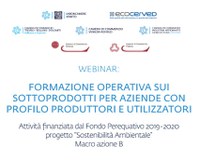 13 12 2021 Formazione Operativa sui Sottoprodotti per aziende con profilo Produttori e Utilizzatori
