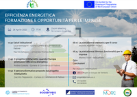 28 04 2022 webinar "Efficienza energetica formazione e opportunità per le imprese"