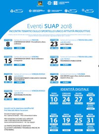 SUAP: eventi formativi gratuiti 2018