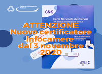 Firma digitale...dal 3 novembre 2020 nuovo certificatore Infocamere  