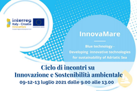 Ciclo di incontri online sul tema dell'innovazione e della sostenibilità ambientale