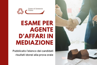 Esame per Agenti d'Affari in Mediazione 2021: candidati risultati idonei alle prove orali