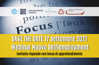 SAVE THE DATE! Webinar Nuovo Selfiemployment