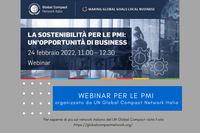 Webinar | La sostenibilità per le PMI: un'opportunità di business