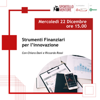 22 12 2021 "Strumenti Finanziari per l’innovazione"