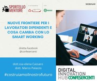 28 12 2020 "Nuove frontiere per i lavoratori dipendenti e cosa cambia con lo smart working"