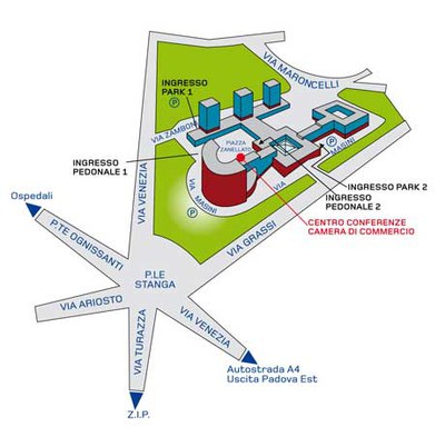 Centro conferenze posizione